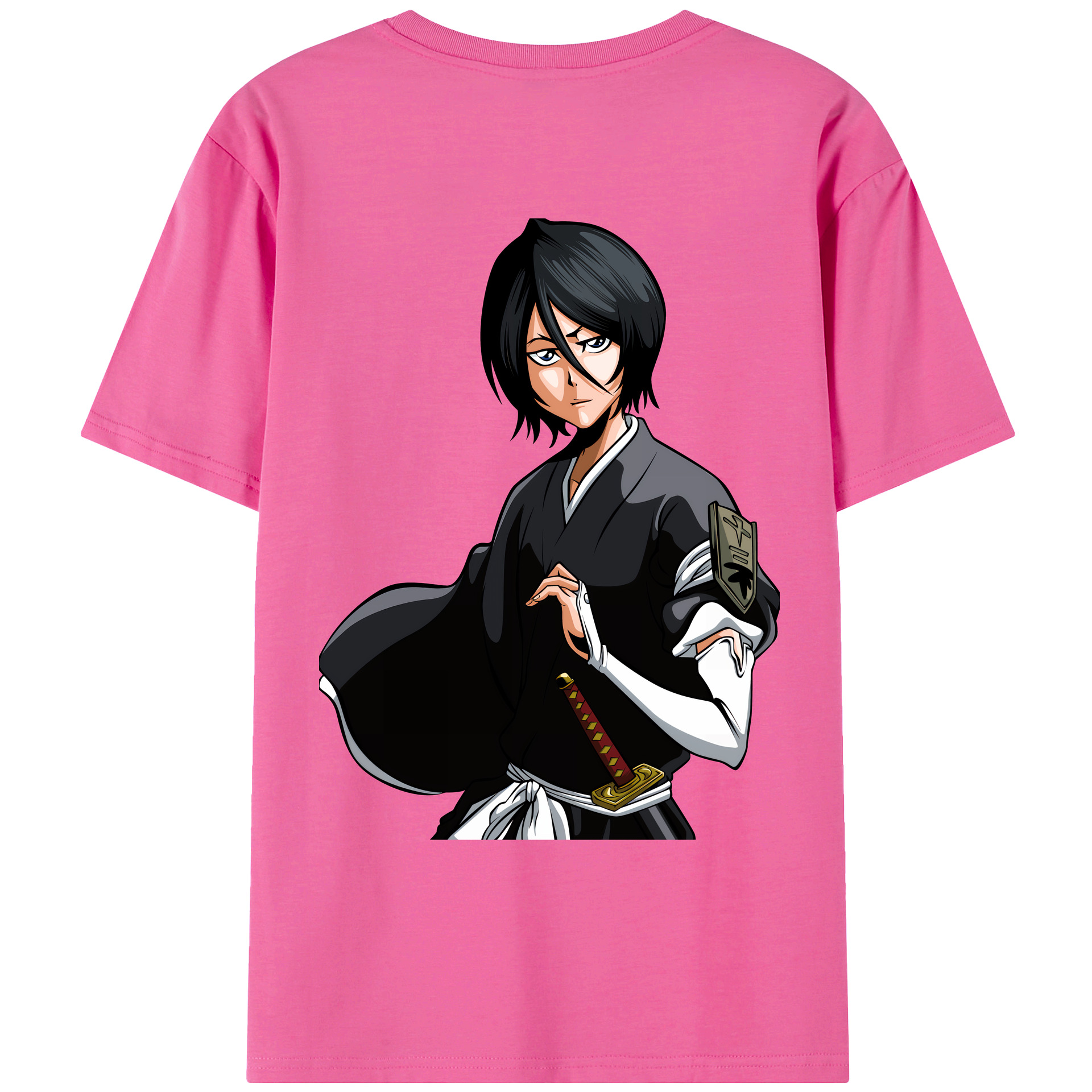 （画像用） ブリーチ 朽木ルキア BLEACH Kuchiki Rukia レディース半袖Tシャツ(バックプリント)
